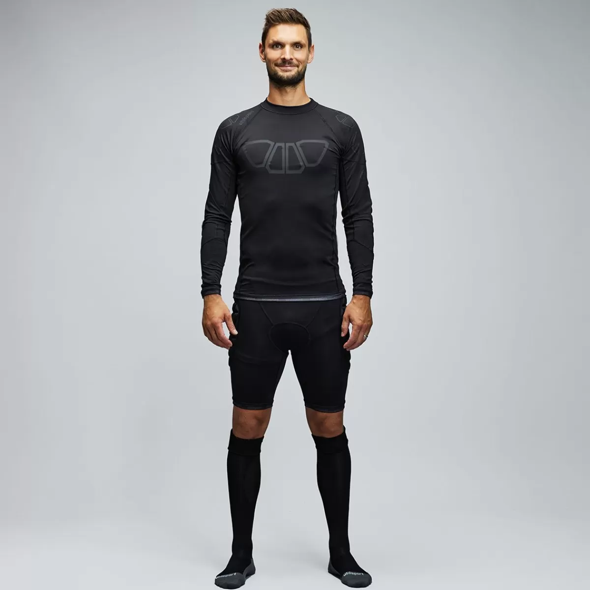 uhlsport Bionikframe Padded Short Black Edition<Man Onderkleding