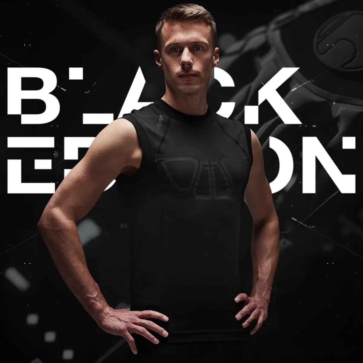 uhlsport Bionikframe Tank Top Black Edition<Man Onderkleding