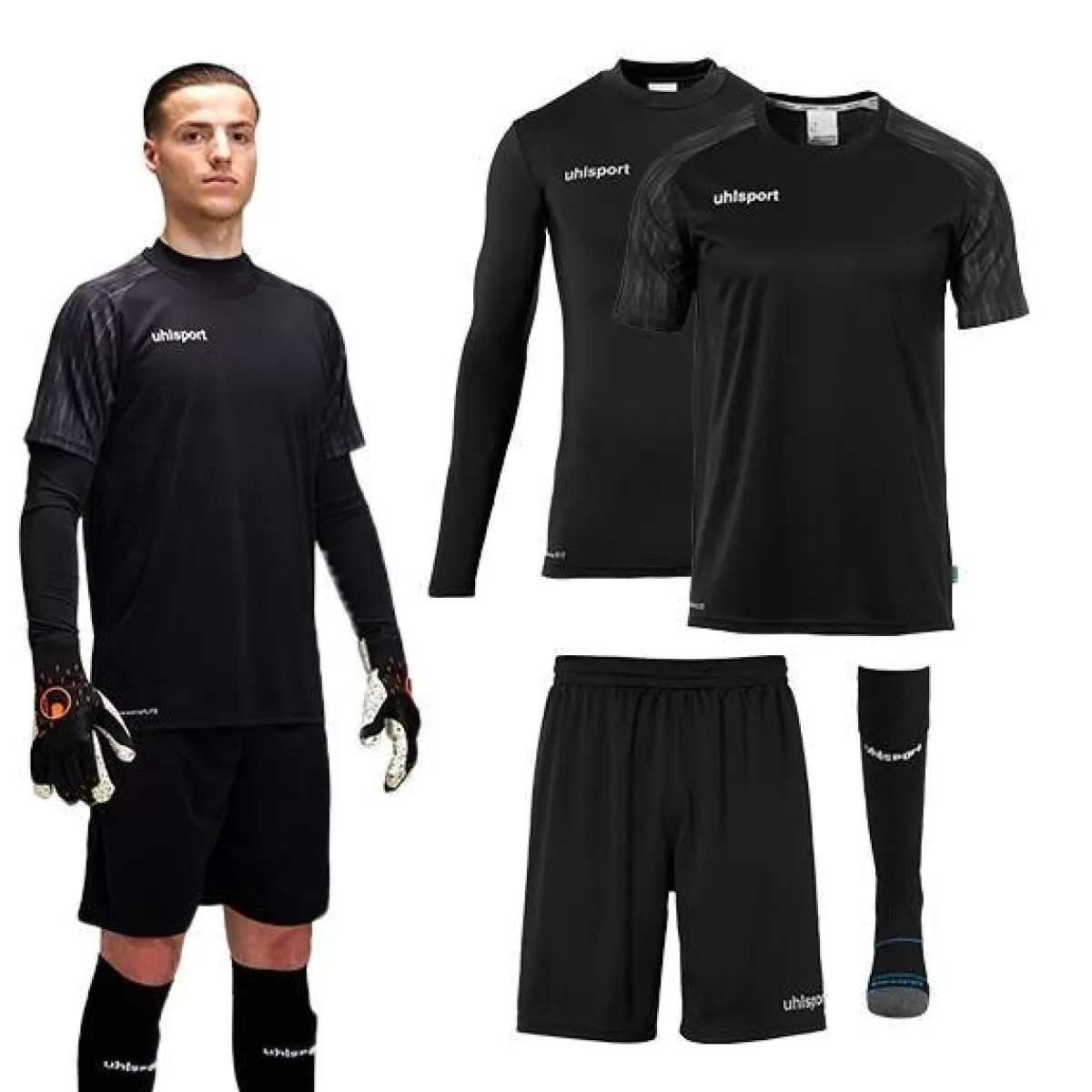 uhlsport Reaction Goalkeeper Set<Man Keepersets